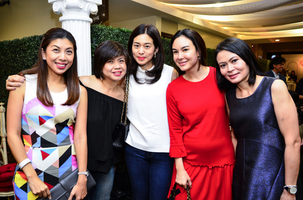 From L to R Mia Ynares, Florence Ko, Rowena Chang, Gretchen Barretto, Jackie Ejercito Lopez