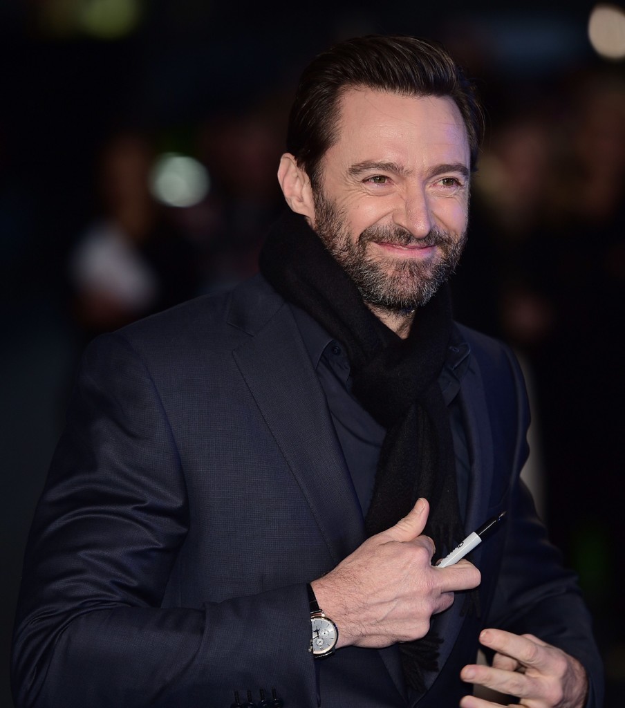 Australian actor Hugh Jackman arrives for the European premiere of "Eddie The Eagle" in London on March 17, 2016. / AFP / LEON NEAL (Photo credit should read LEON NEAL/AFP/Getty Images)