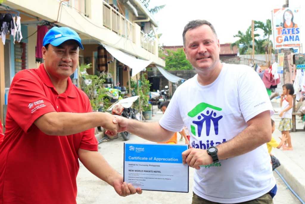 NWMH - Habitat for Humanity Day 2 (4) with Resident Manager Randal Linhart