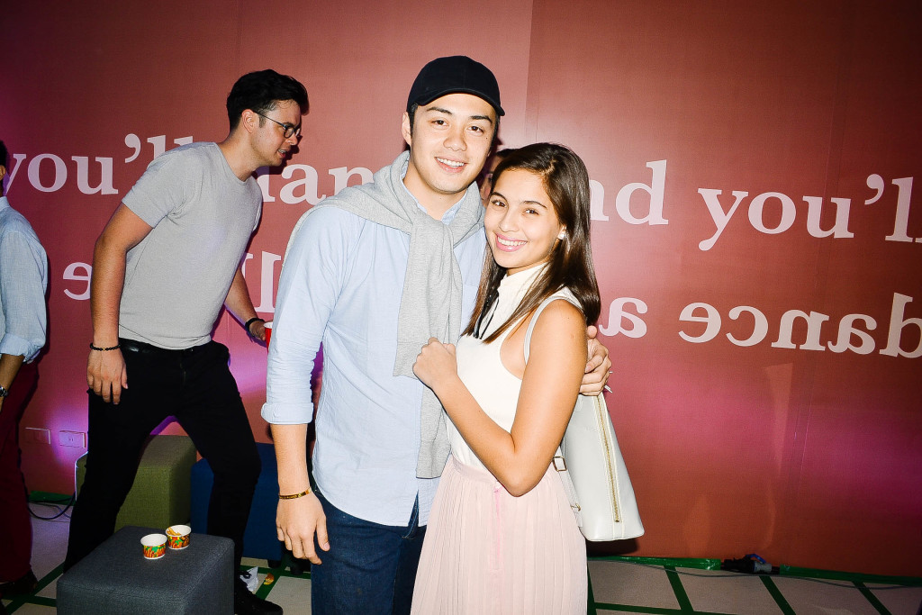 Jeff Ortega and Jasmine Curtis-Smith