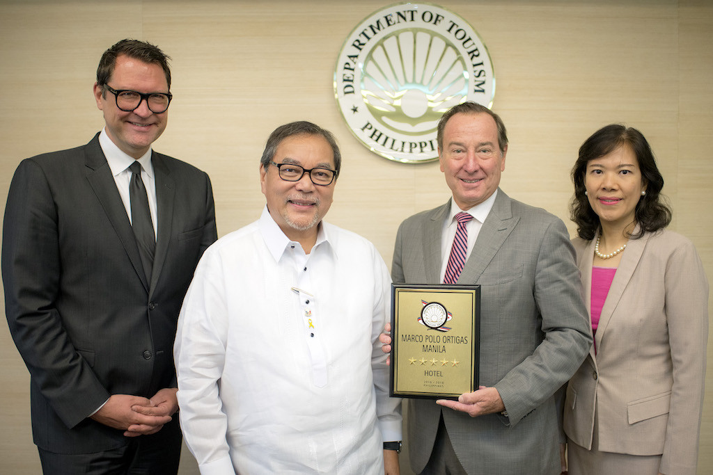 Marco Polo Ortigas, Manila Receives 5-star Award