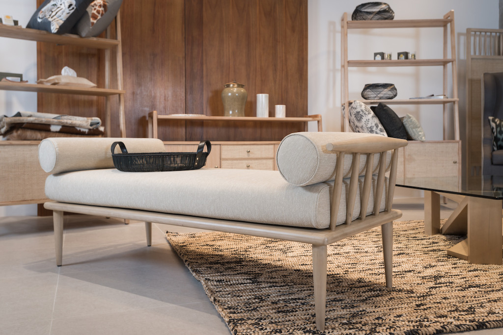 Philux Home- Valencia Bench and Copen Shelves