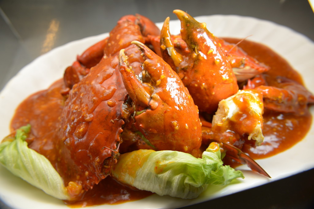 Stall 2 - the iconic Singapore Chilli Crab from HK Street Old Chun Kee