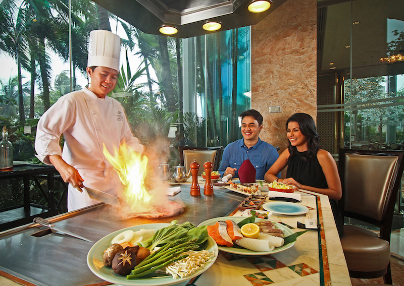 Teppanyaki at Yurakuen