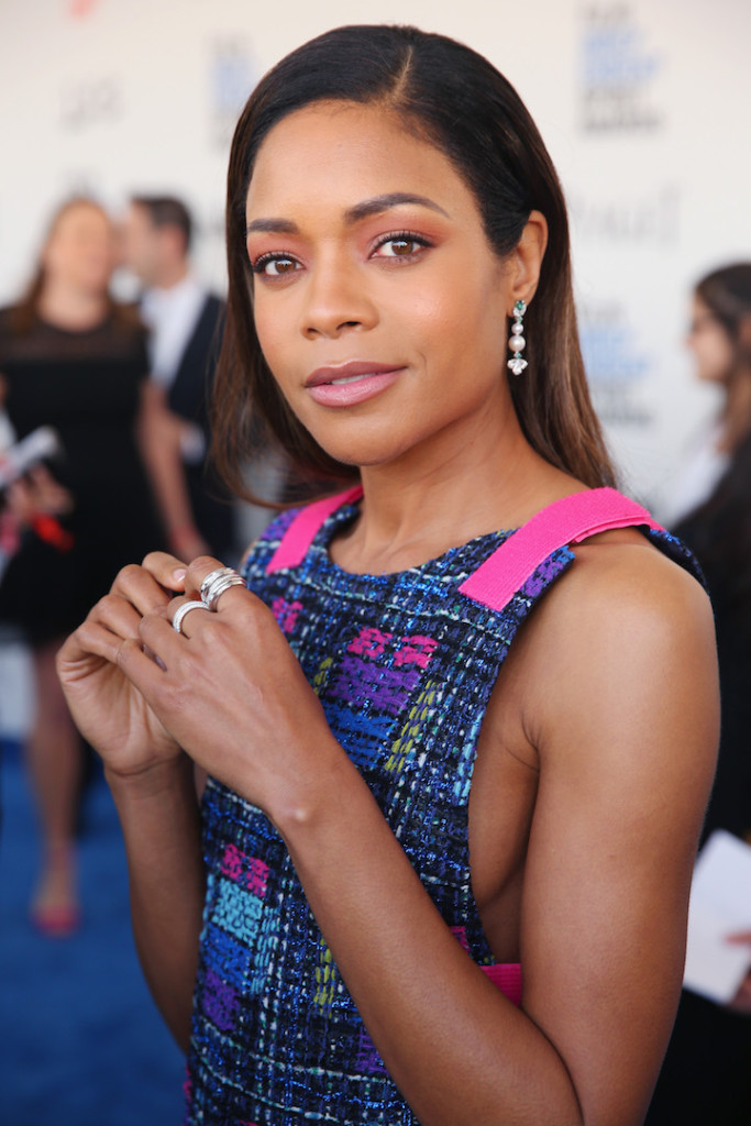 SANTA MONICA, CA - FEBRUARY 25: Actor Naomie Harris with Piaget at the 2017 Film Independent Spirit Awards at Santa Monica Pier on February 25, 2017 in Santa Monica, California. (Photo by Joe Scarnici/Getty Images for Piaget)