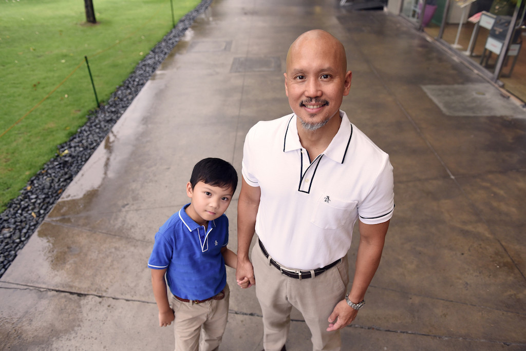 Father and Son - Rick and Jaime Yupangco