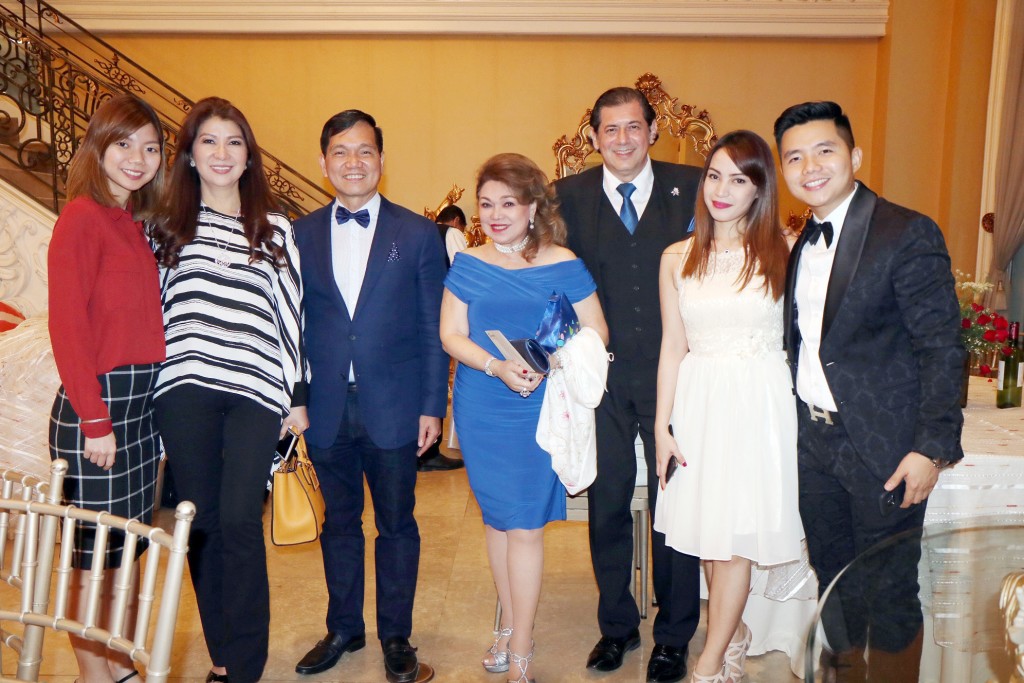 Marge, Eileen & Noel Gonzales, Becky Garcia, Dr. George Sarakinis, Rachel Verns, Perjohn Gomez