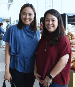 Landers Superstore Assistant Vice President for Buying Joan Dolores and marketing director Pinky Angodung