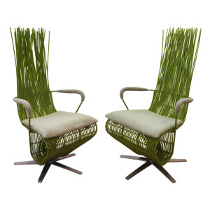 Kenneth Cobonpue (b. 1968), A Pair of Yoda Swivel Chairs for APEC 2015 start at P 55,000