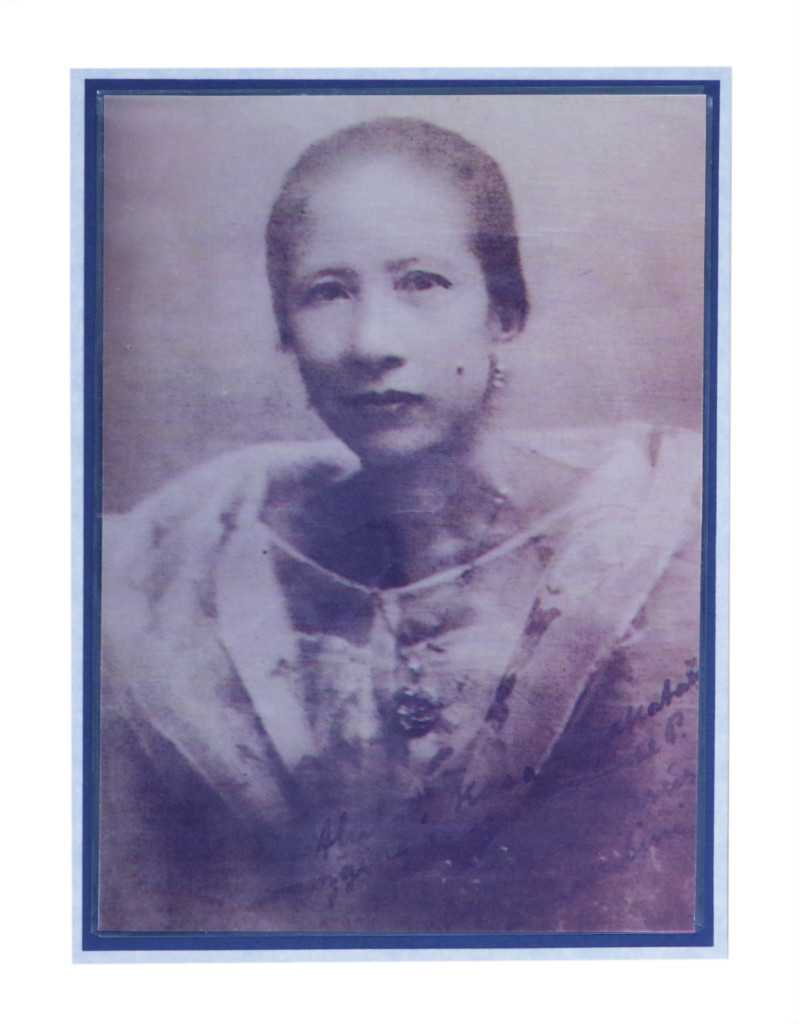 A rare photo of Gregoria De Jesus, Lakambini ng Katiounan