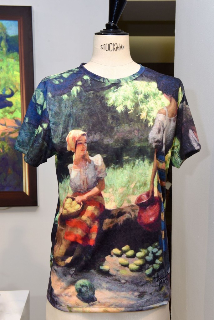 A shirt comes to life with this Amorsolo