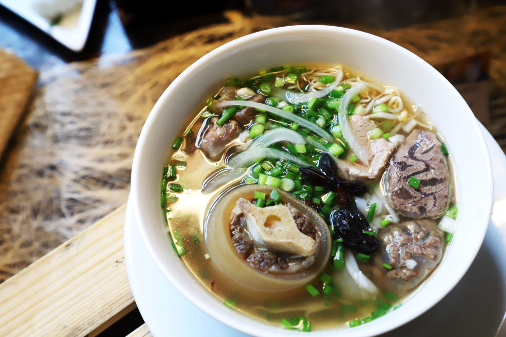 Traditional Vietnamese Beef Noodle Soup