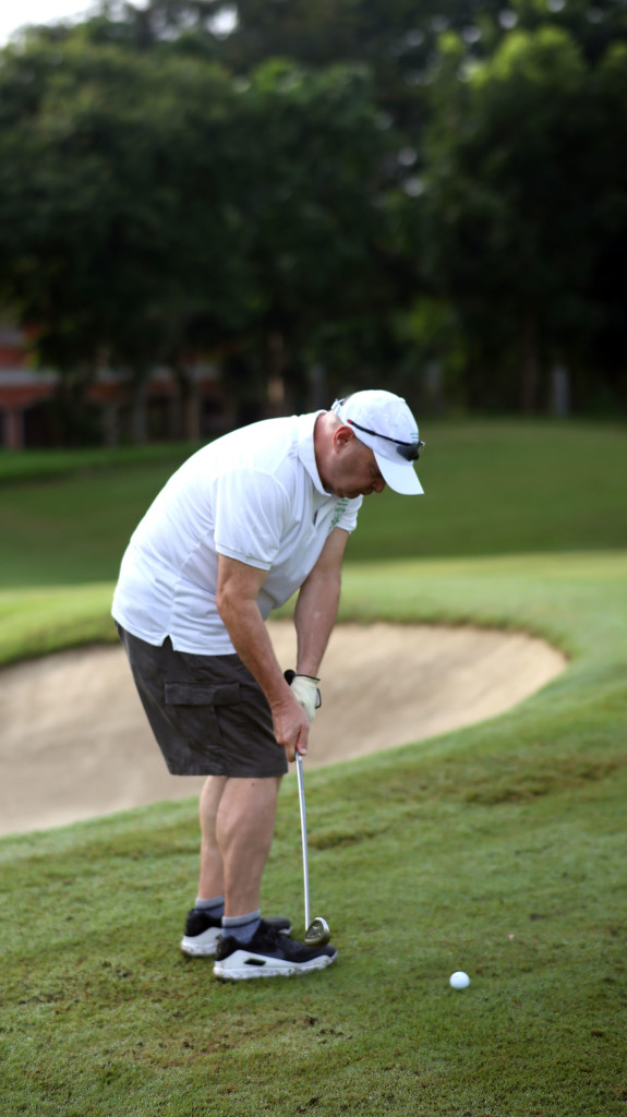 New World Makati general manager Farid Schoucair on the greens