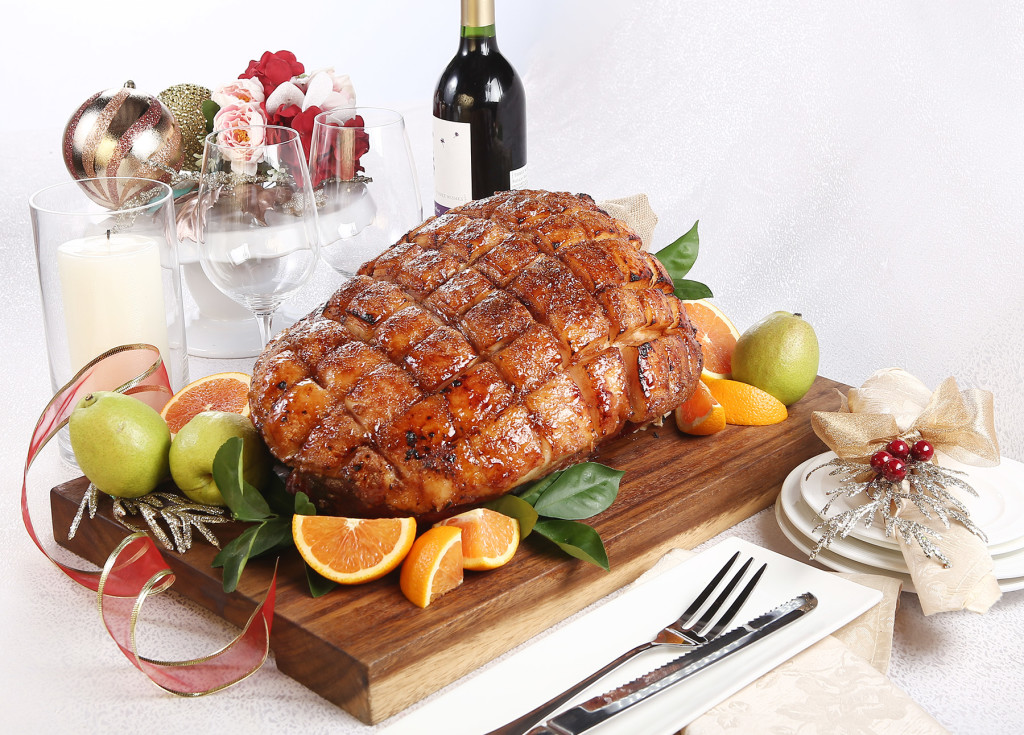 Honey-Glazed Leg of Ham