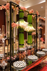 Unmistakable Oriental touches by event stylist Teddy Manuel