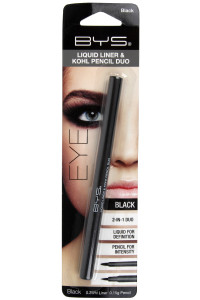 Liquid Liner _ Kohl Pencil Duo Black