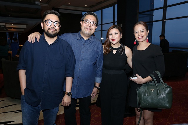 CHG Global marketing manager Eric Nadurata, Penser Q general manager Jeff Paulino, The Bellevue Hotels and Resorts’ marketing and communications manager Jel Villarin and PeopleAsia’s Janette Velasco
