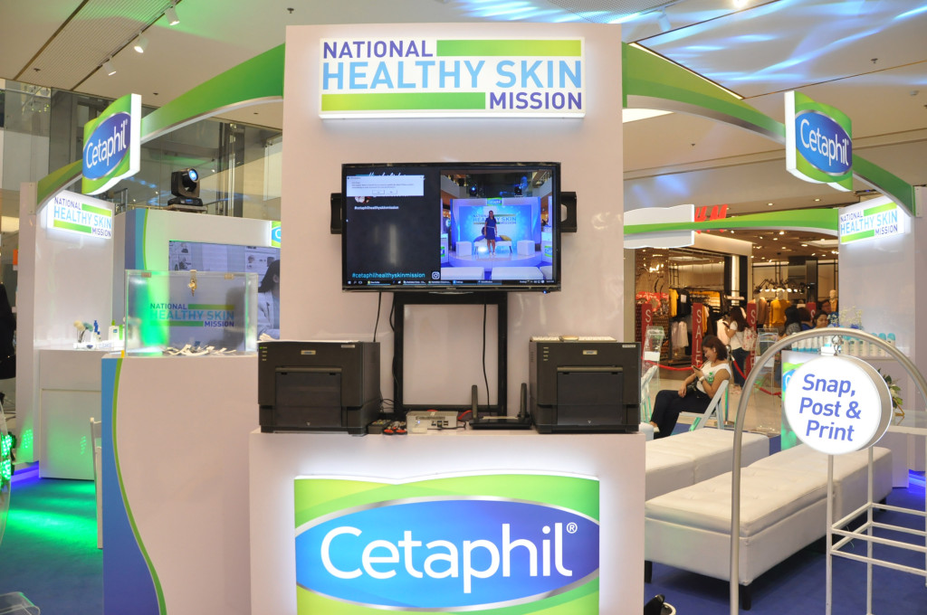 Cetaphil Healthy Skin Mission in SM Makati