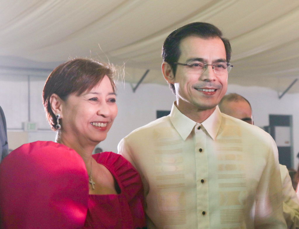 2019 Gusi Peace Prize Awardees Dr. Caroline Enriquez and Manila Mayor Isko Moreno Domagoso