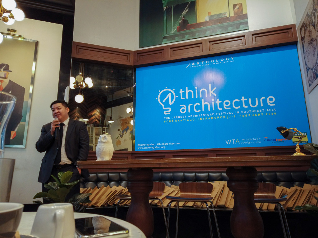Festival Director of Anthology Architecture and Design Festival William Ti Jr. shares this year's theme dubbed as "Think Architecture."