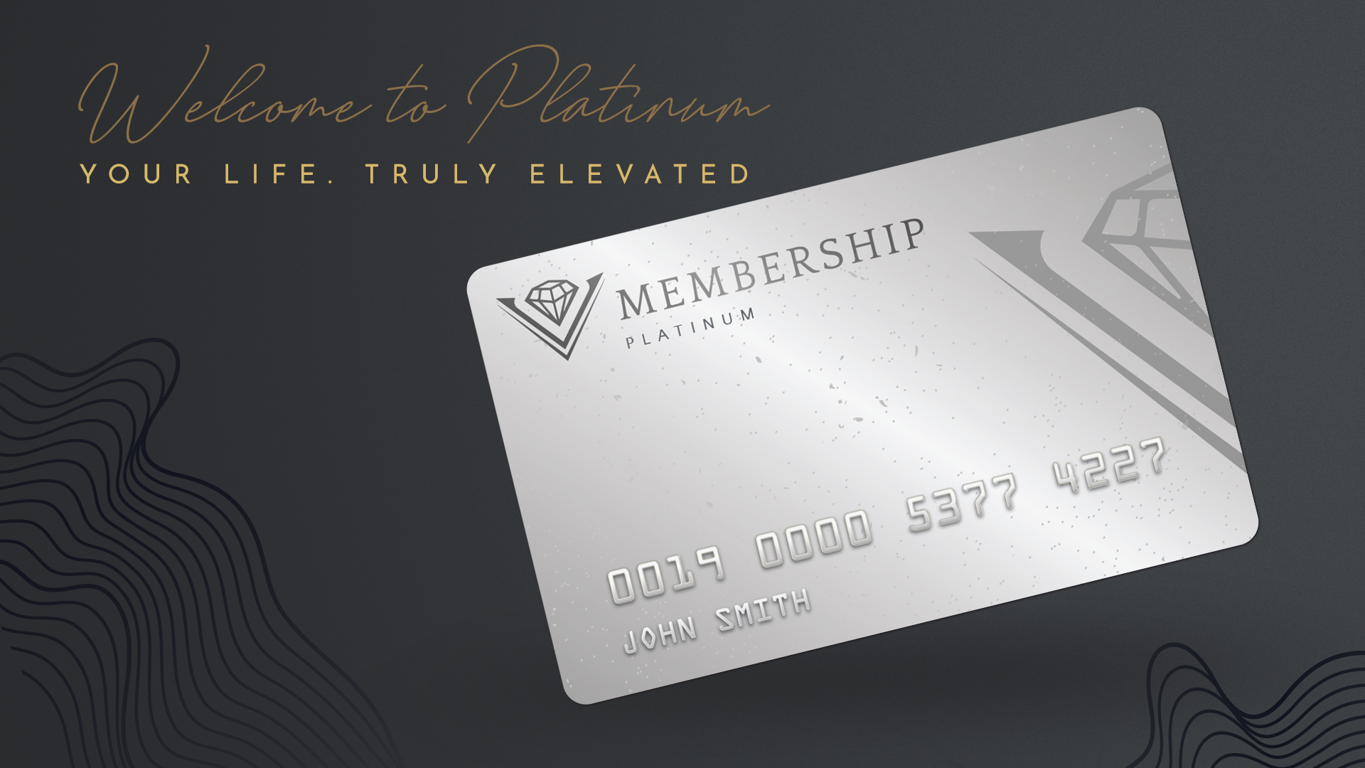 VI Group of Companies' V Membership Club platinum card.