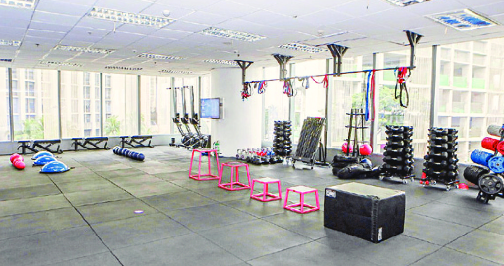 The F45 Gym located at the Zuellig Bldg in Makati