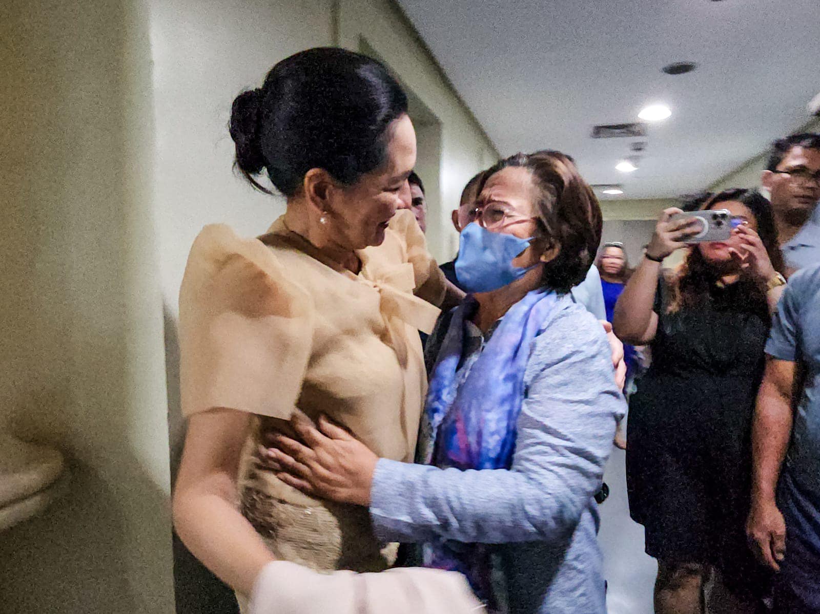 Freedom Finally Sen Risa Hontiveros And Leila De Lima Reunite