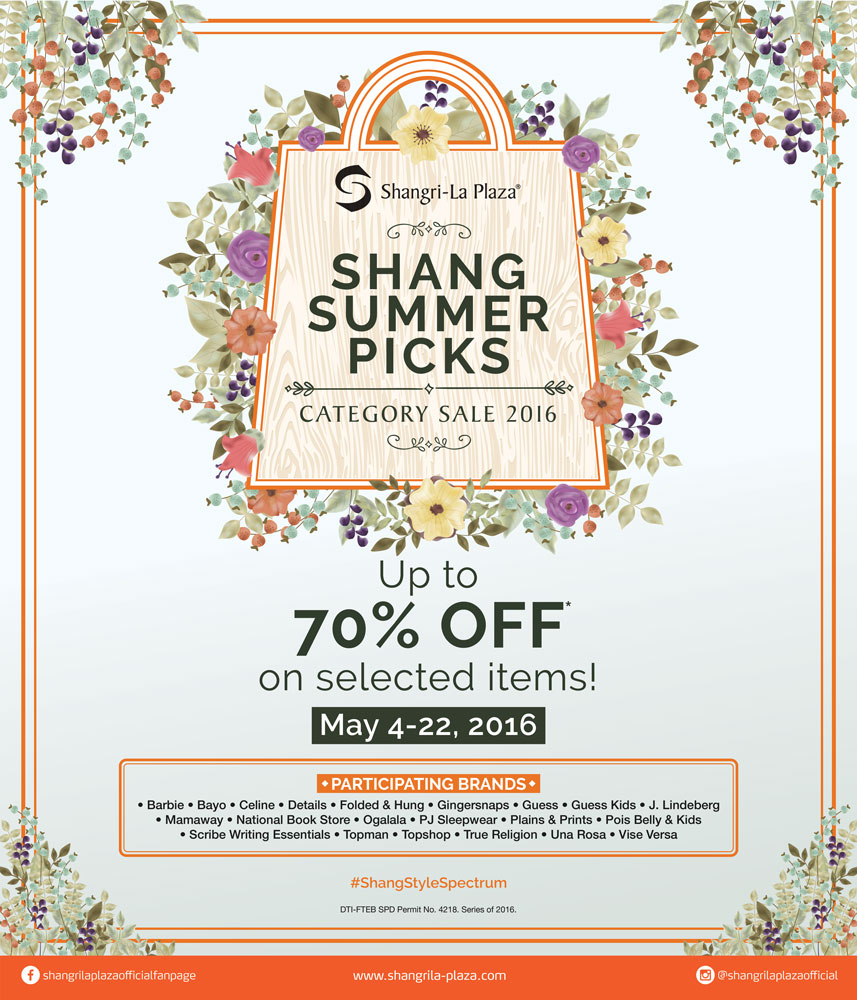 Shangri-La’s Summer Silhouettes Sale & Fashion Show