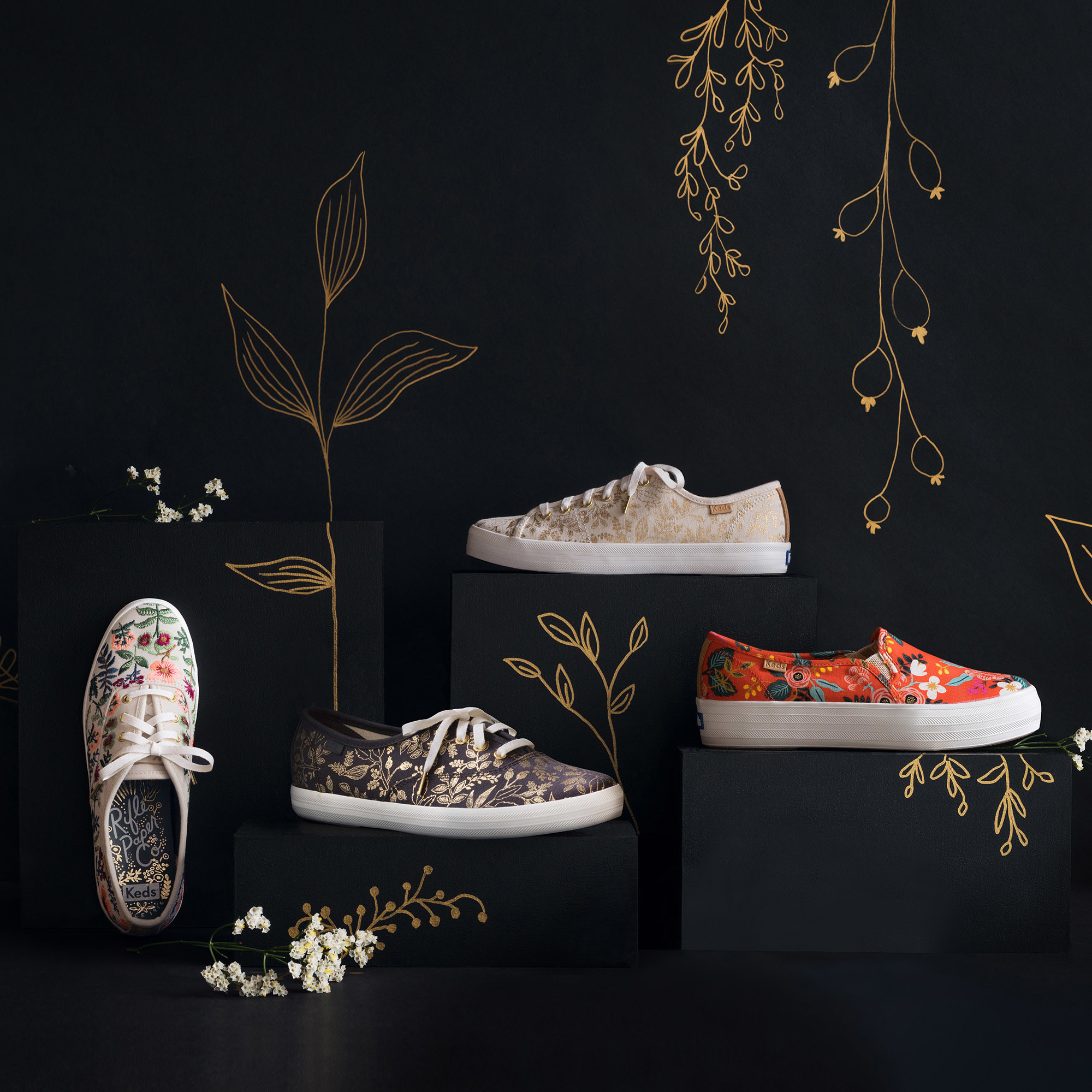 Power to the flower: Keds & Rifle Paper Co. release a new sneaker collection!