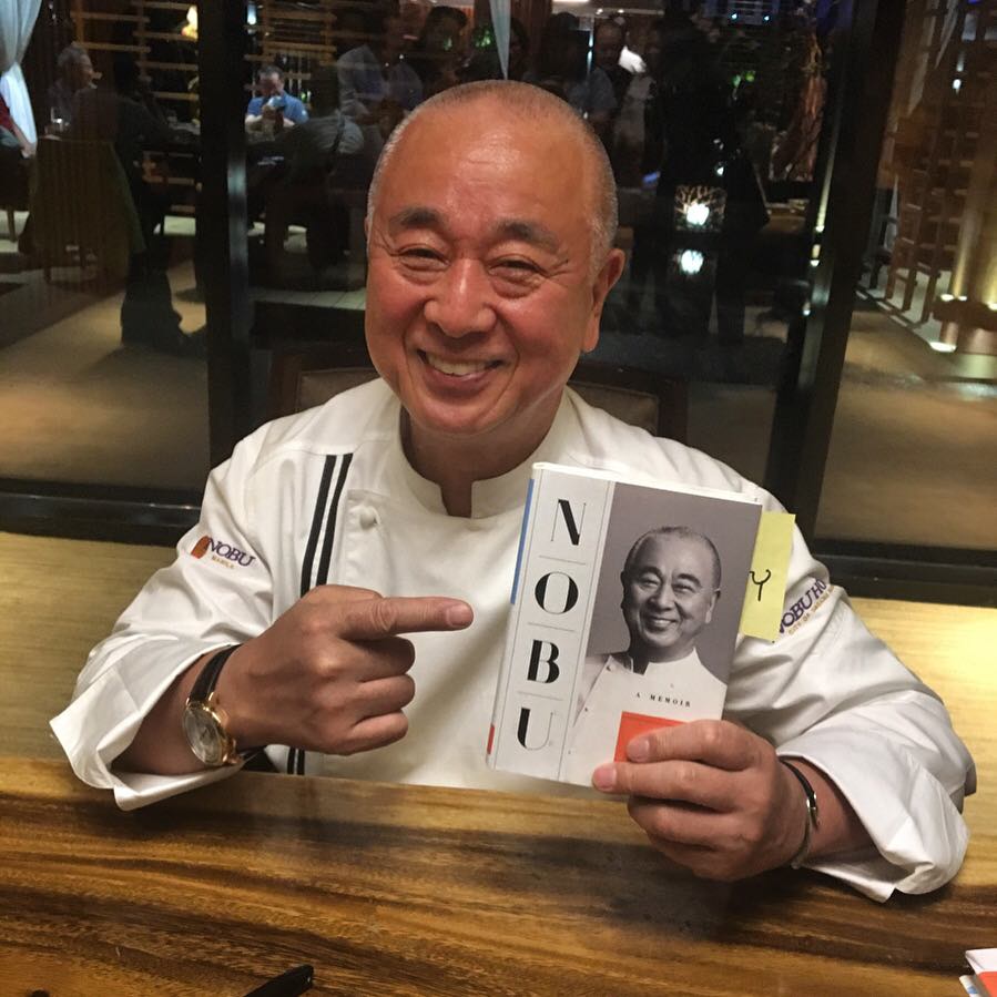 Chef Nobu Matsuhisa wants his last meal to be sushi
