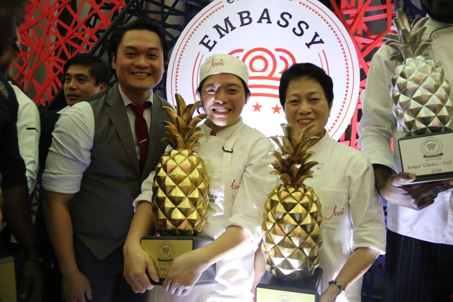 Filipino sisig takes the gold at the 2018 Embassy Chef Challenge