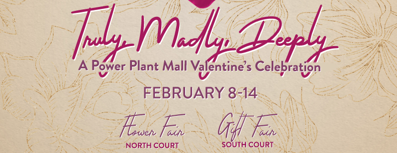 Truly, madly, deeply in love at the Power Plant Mall