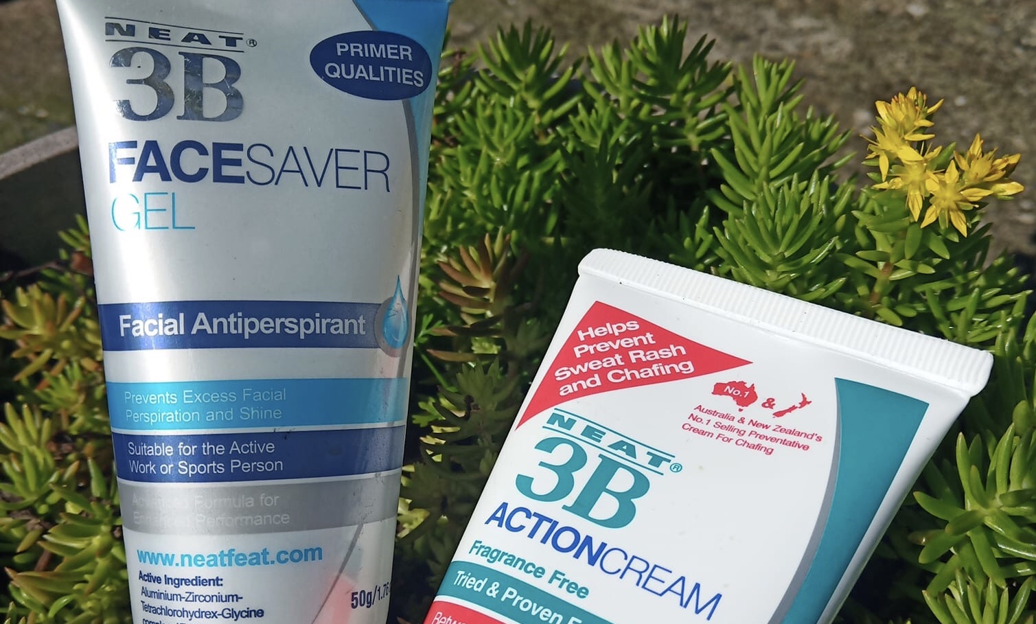 Neat Face Saver: An antiperspirant for the face? Why not?