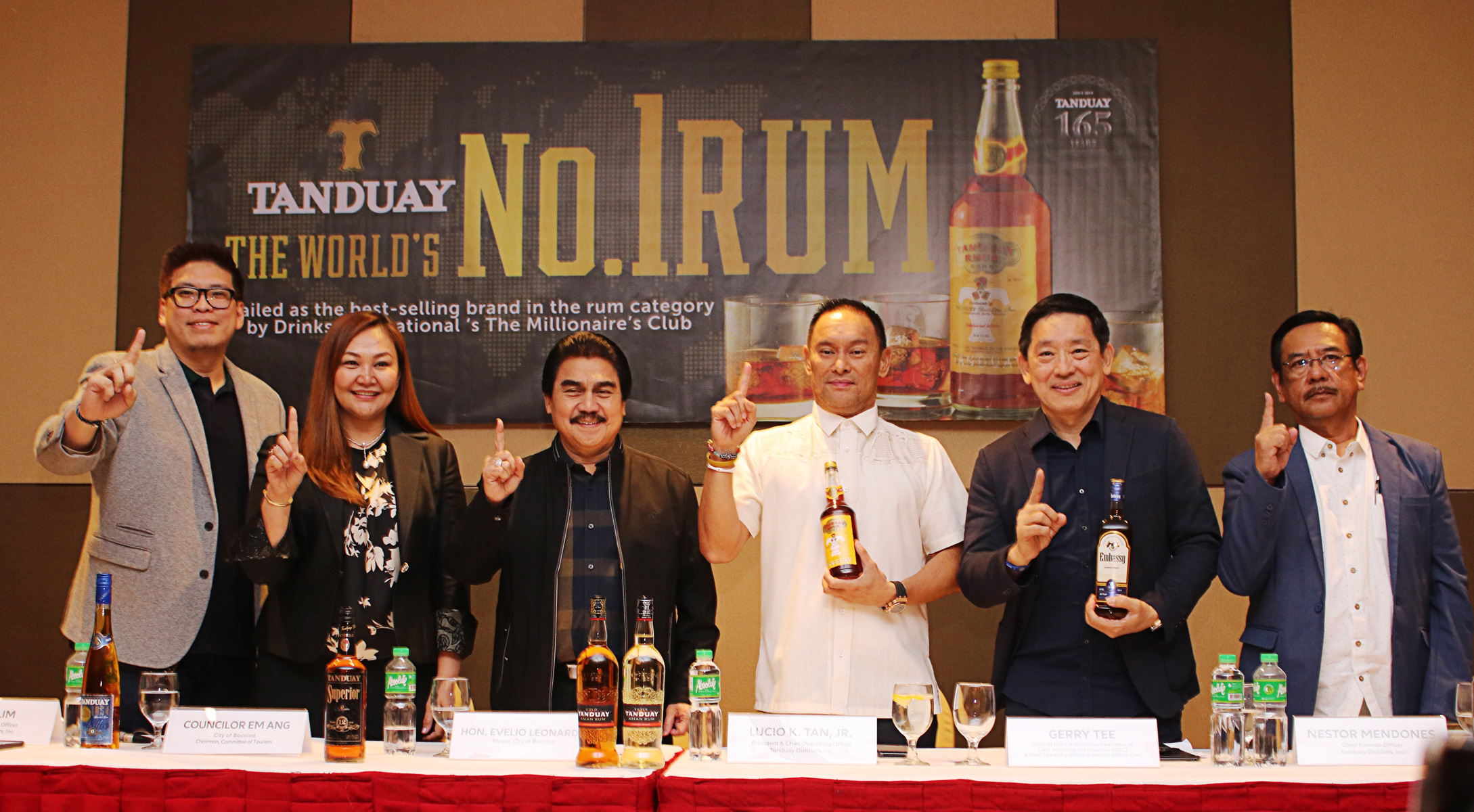 Tanduay is the world’s No. 1 Rum for second straight year