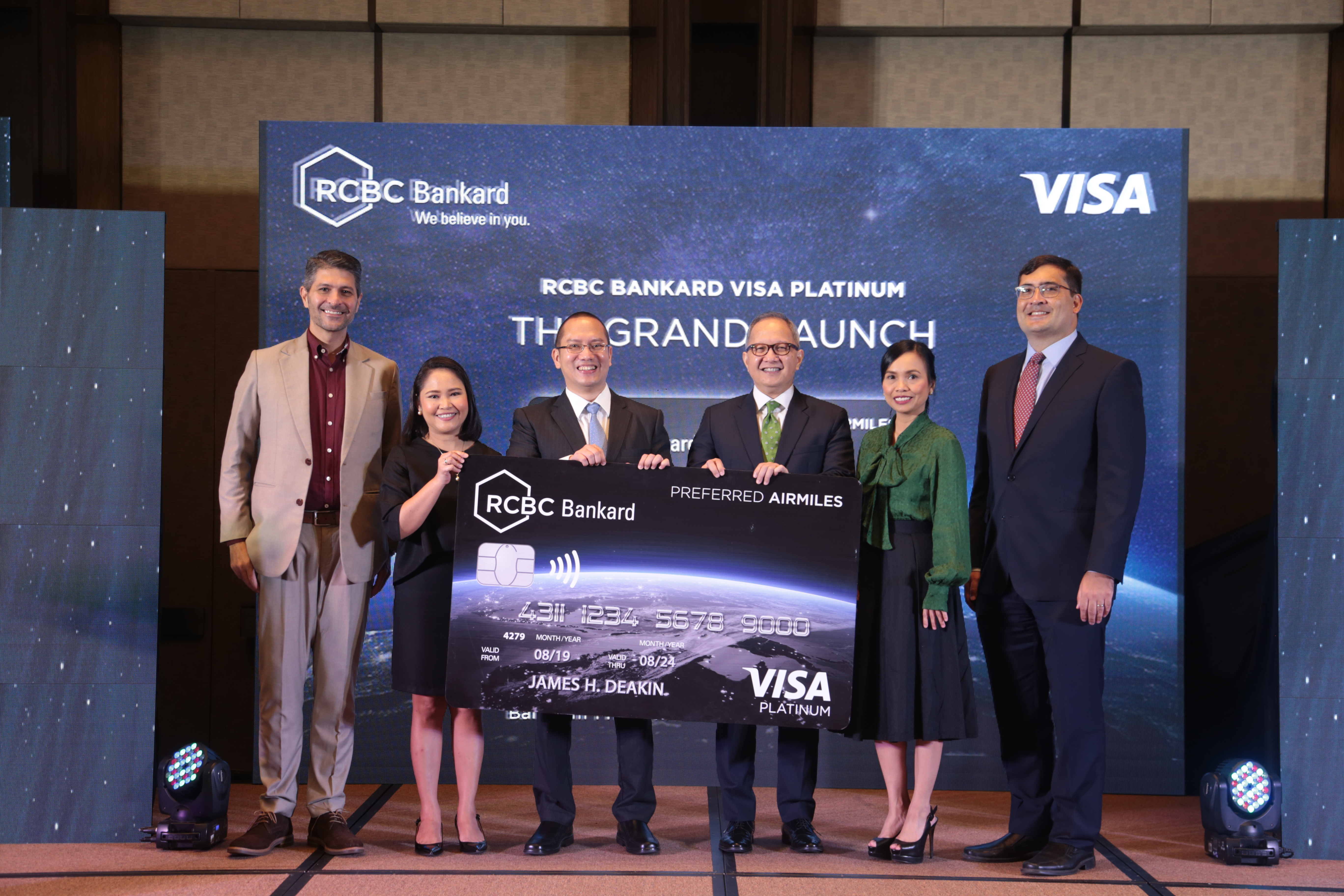 RCBC, RCBC Bankard launch VIP traveler card in partnership with Visa