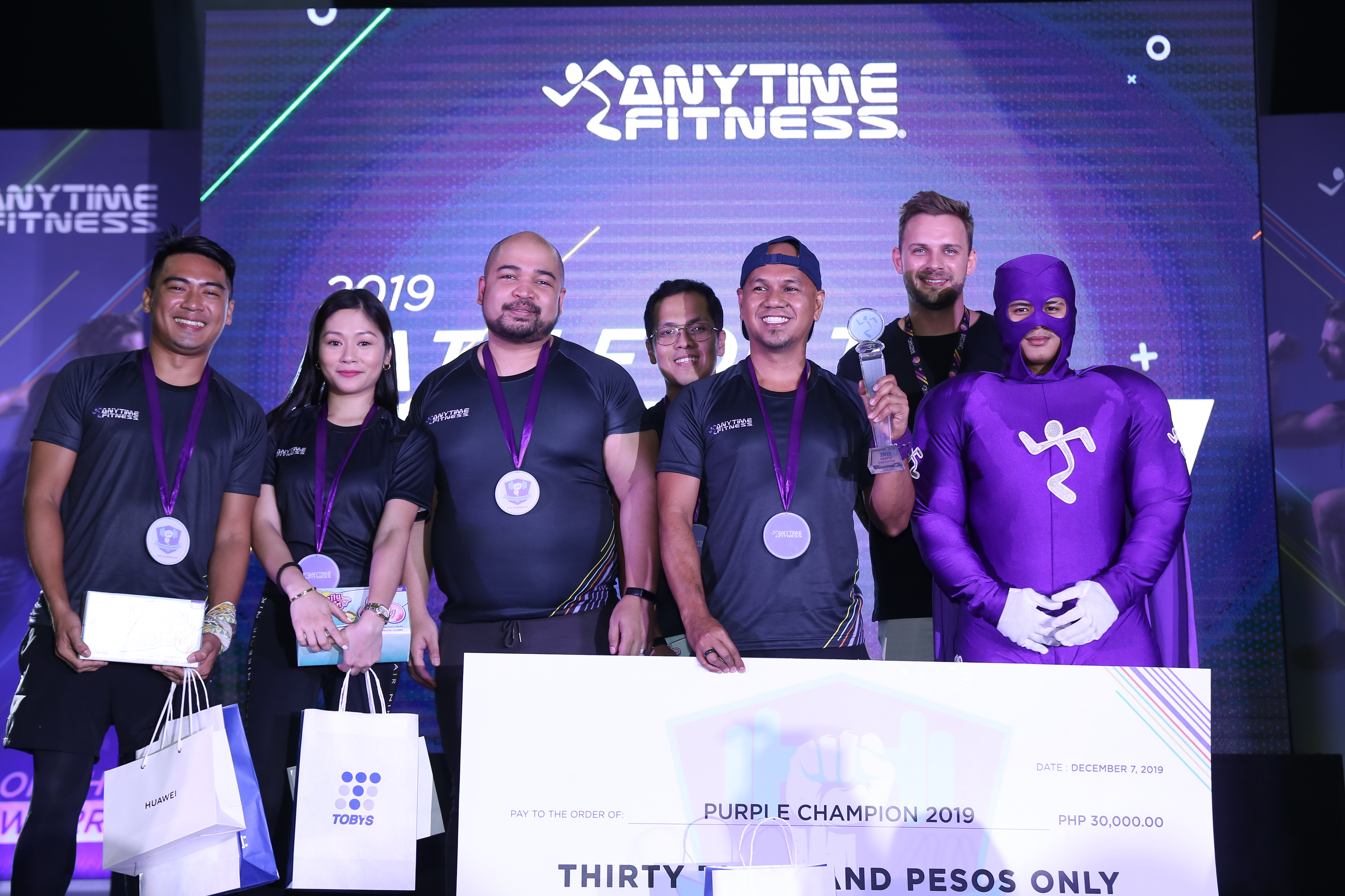 Anytime Fitness reveals this year’s ‘Ultimate Purple Champion’