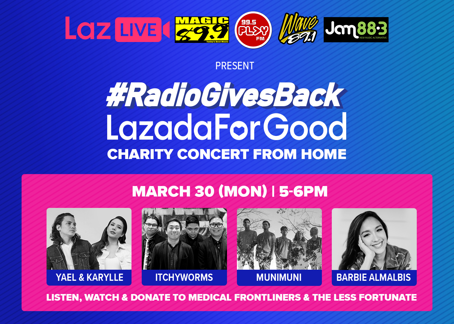 Charity concert “from home”: Lazada expands digital giving drive vs. Covid-19