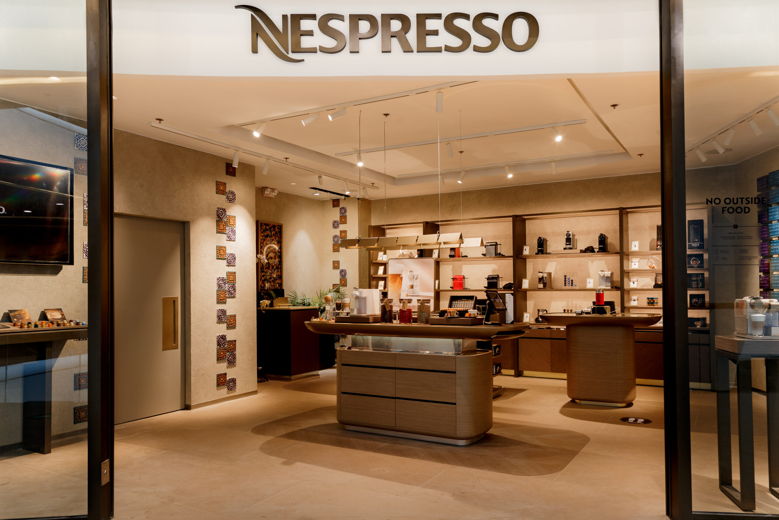 Nespresso opens a new boutique at The Podium