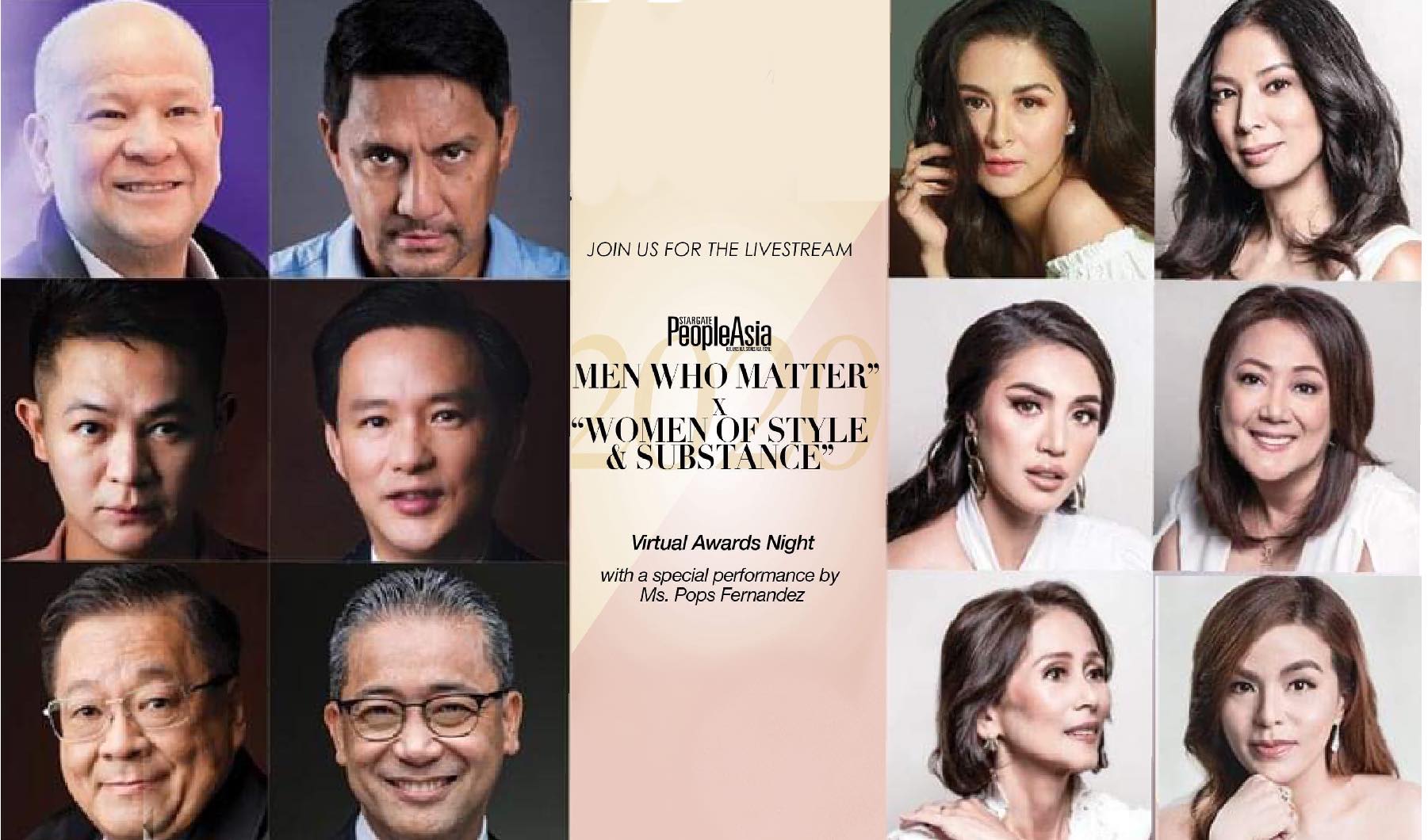PeopleAsia to honor Ramon Ang, Pinky Webb, Marian Rivera & more in virtual awards night