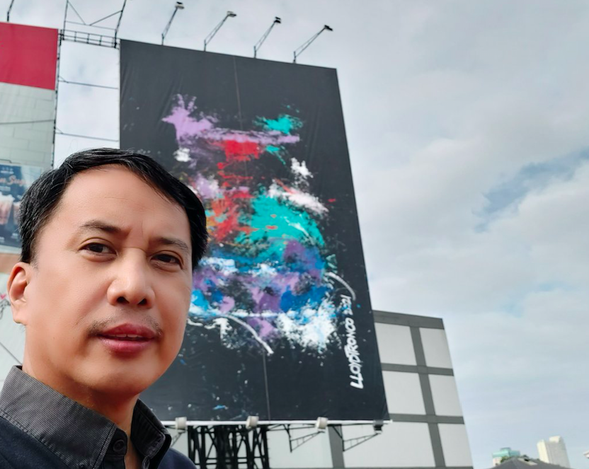 Ad man shifts gears to create giant art along EDSA