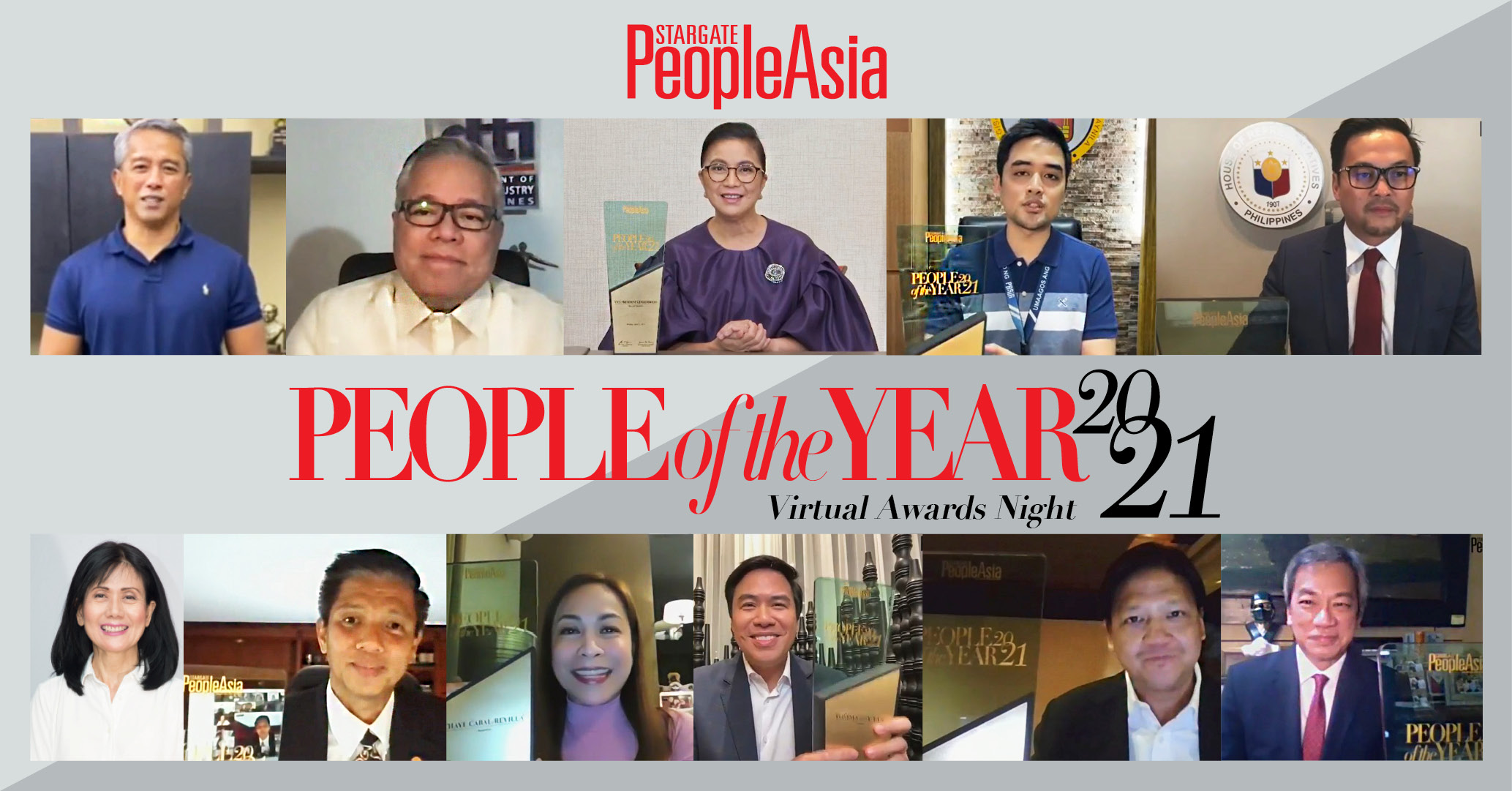 Hope & heroism:  Frontliners take center stage at the People of the Year awards night