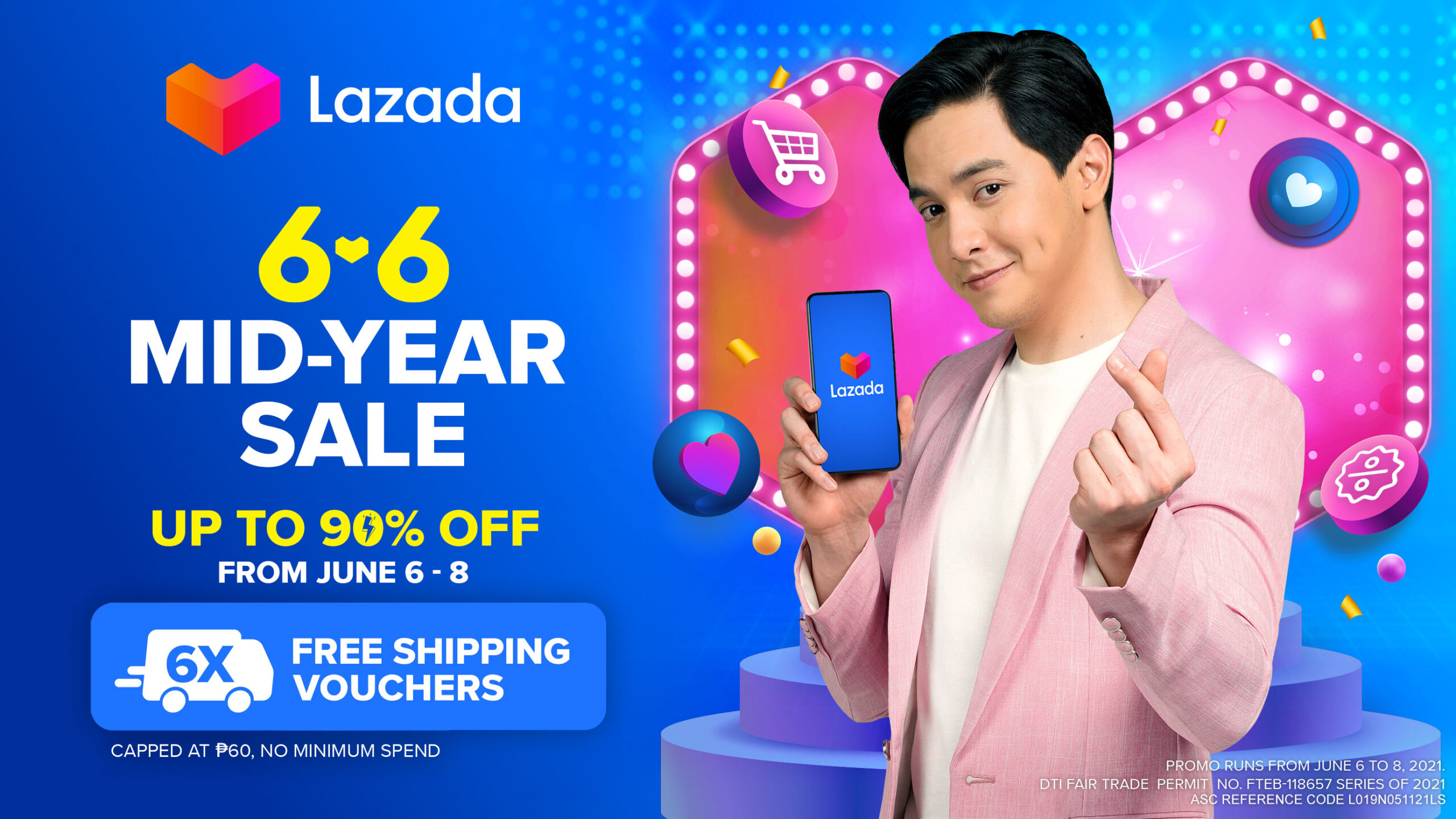Lazada celebrates the mid-year with a new brand ambassador