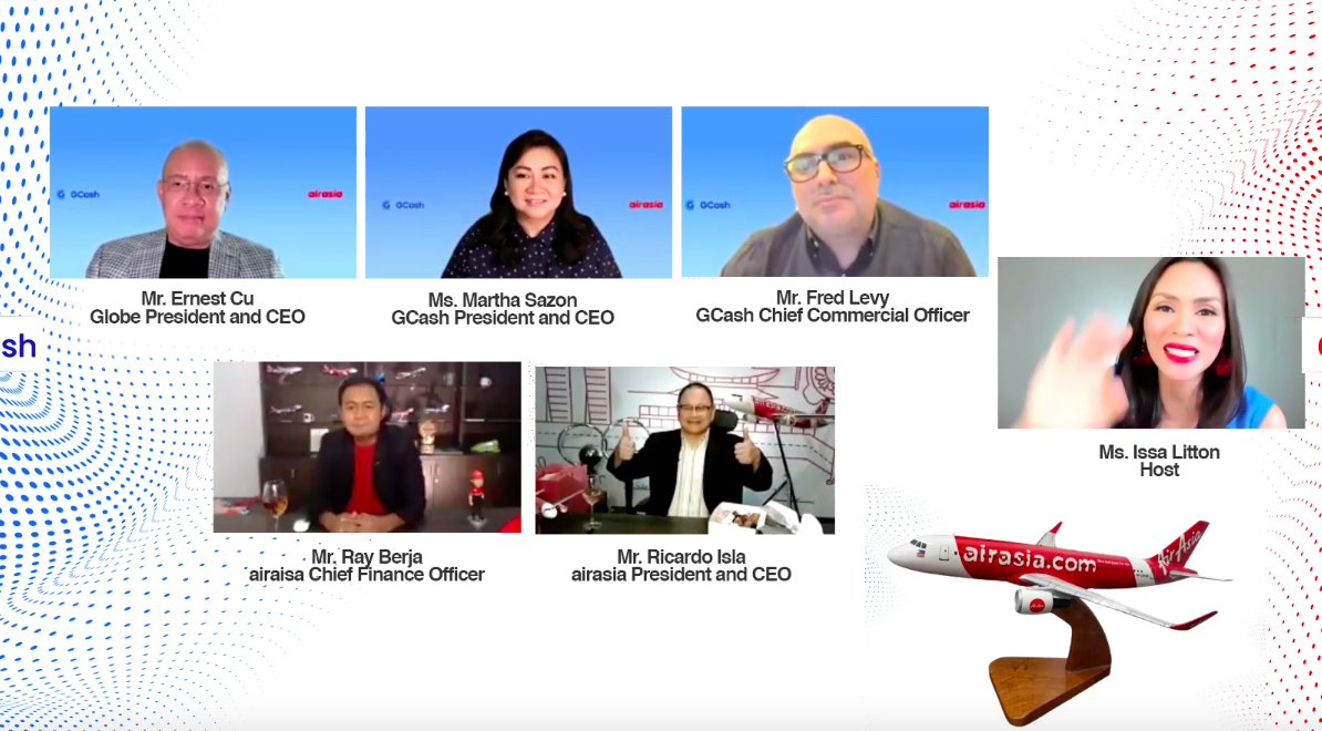 GCash & Airasia team up for safe, cashless flights!