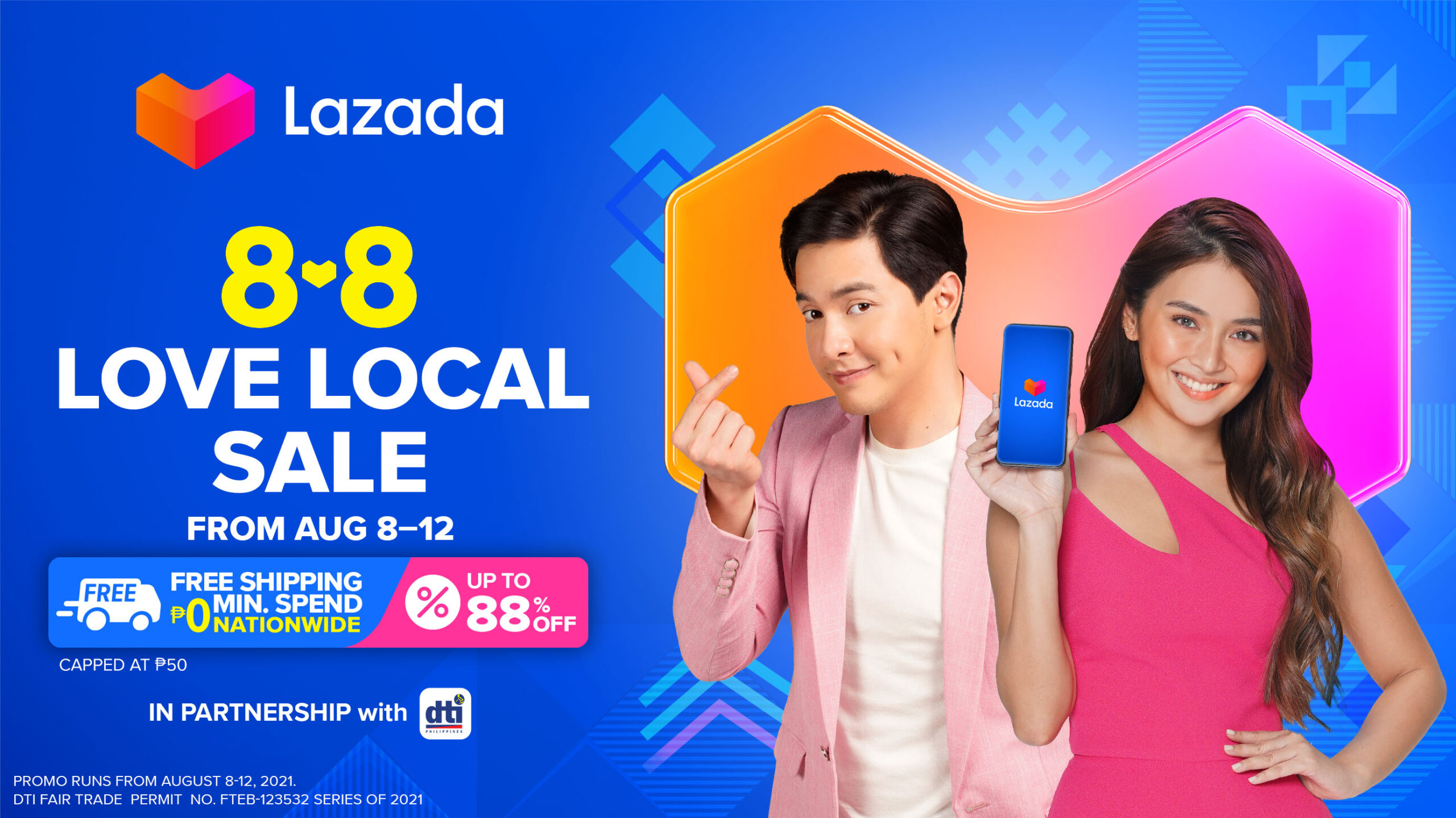 Lazada and DTI join forces in five-day 8.8 Love Local Sale