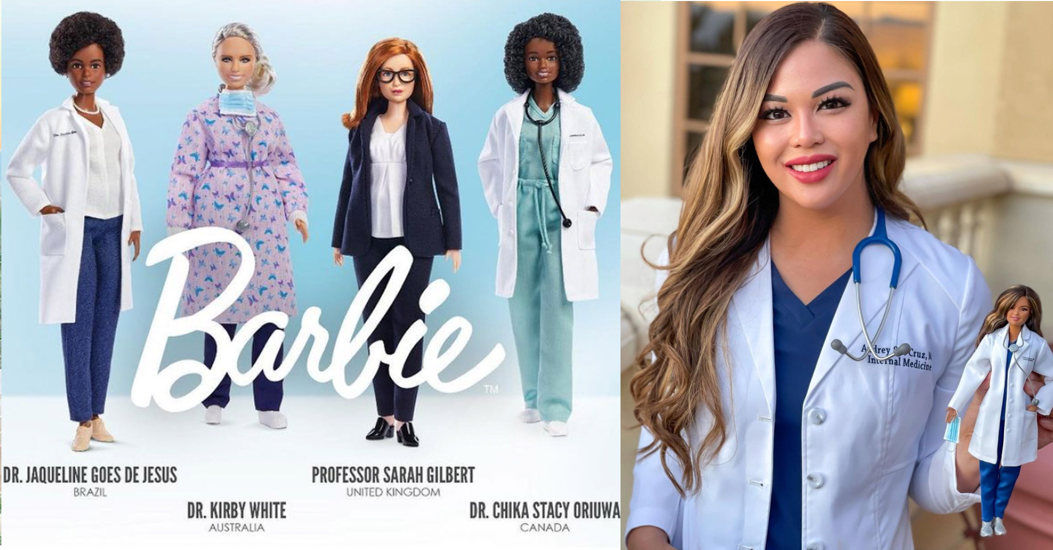 Fil-Am doctor and frontliner honored with her own Barbie doll