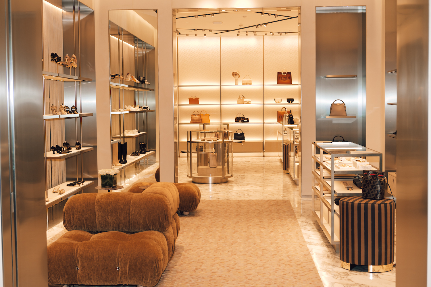 Italian luxury brand Fendi opens flagship boutique at Greenbelt 3 ...