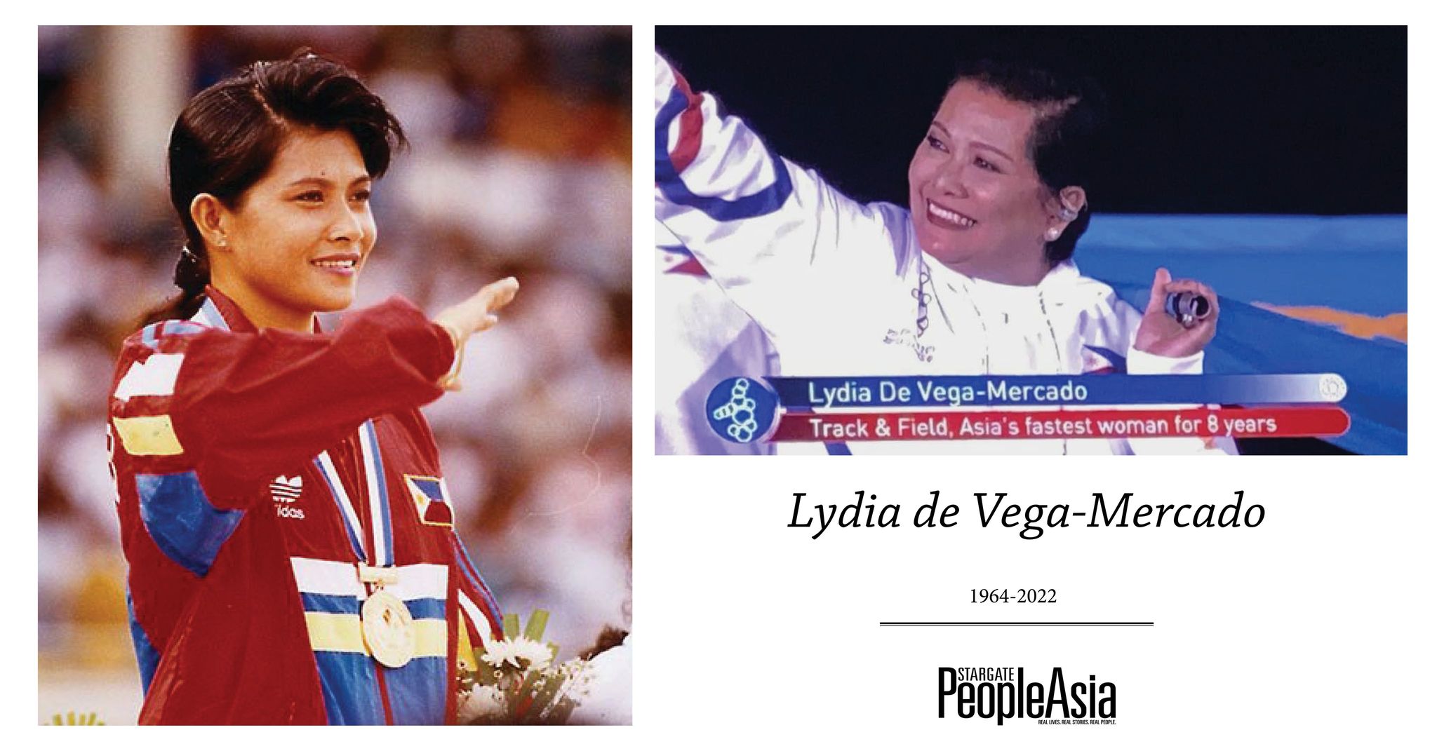 Lydia de Vega-Mercado, Philippine track and field legend, dies at 57