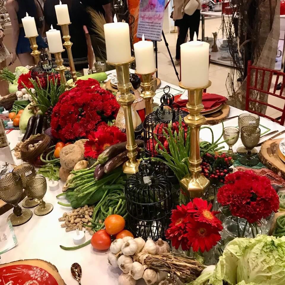 Tablescaping that’s straight from the heart