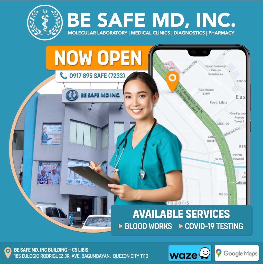Be Safe MD makes Filipinos feel safer — one test at a time