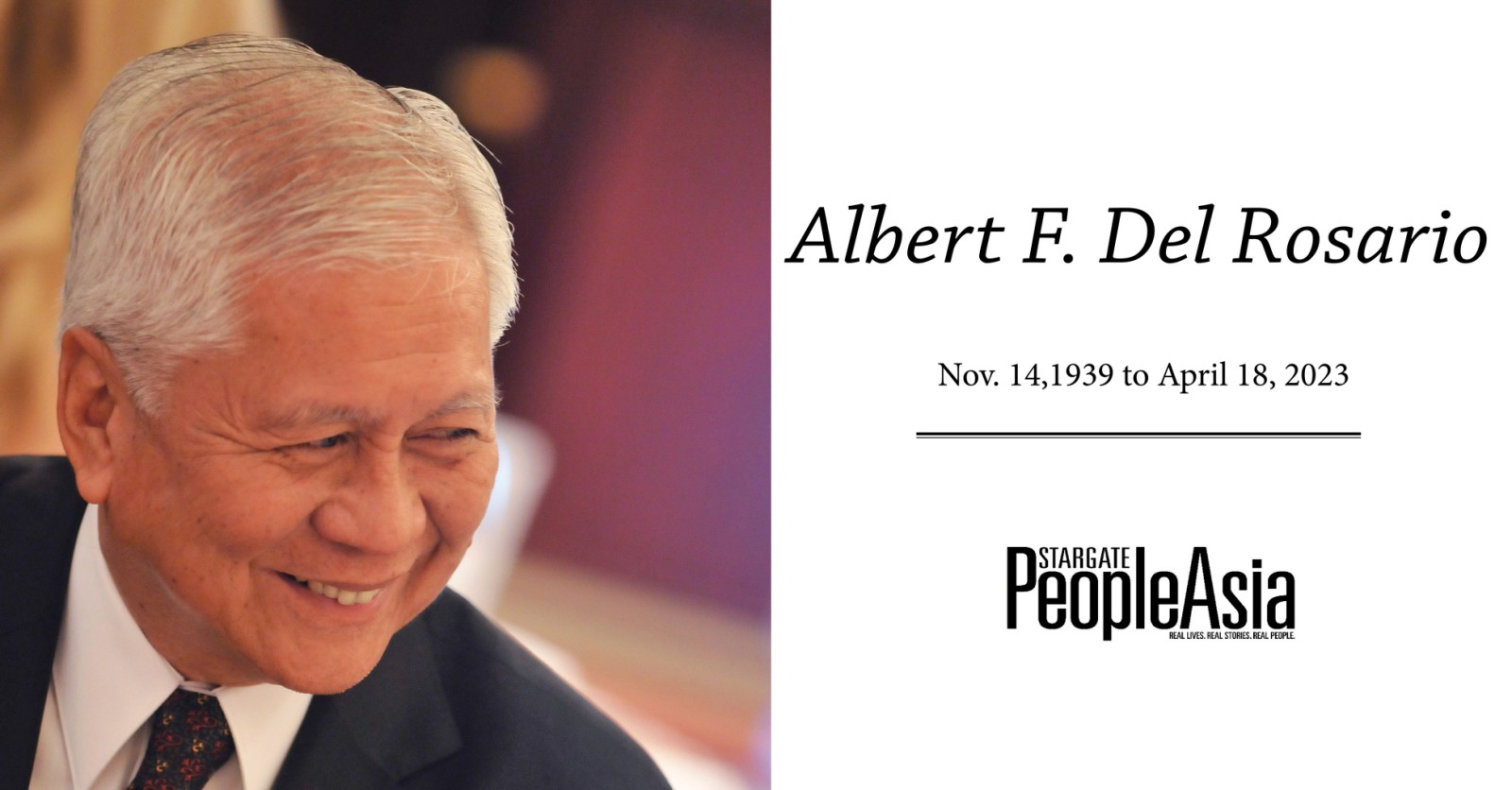 “Right is might:” Remembering former Foreign Secretary Albert F. del Rosario